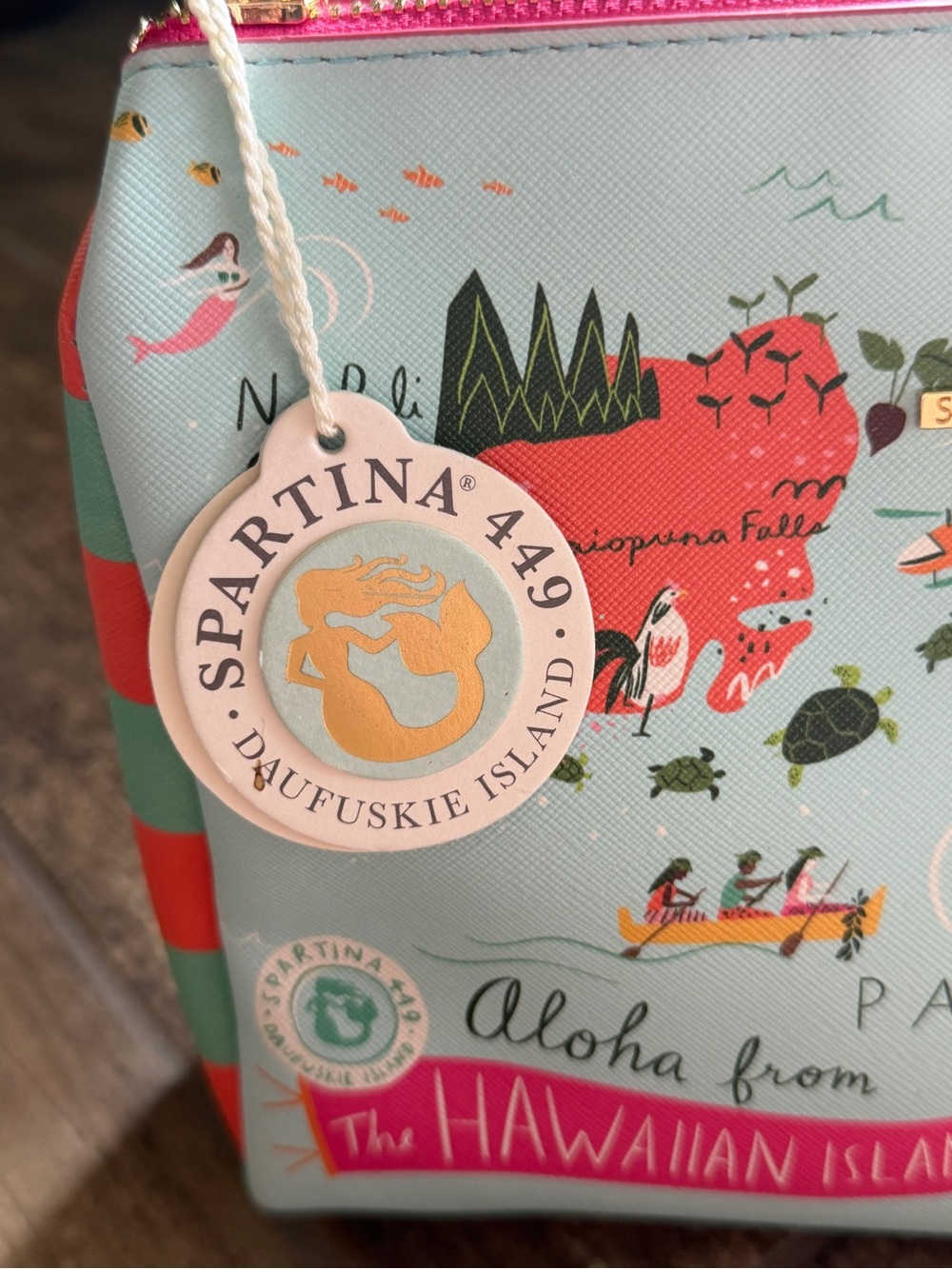 NWT Spartina 449 Hawaiian Islands Carry All Case - Picture 8 of 10